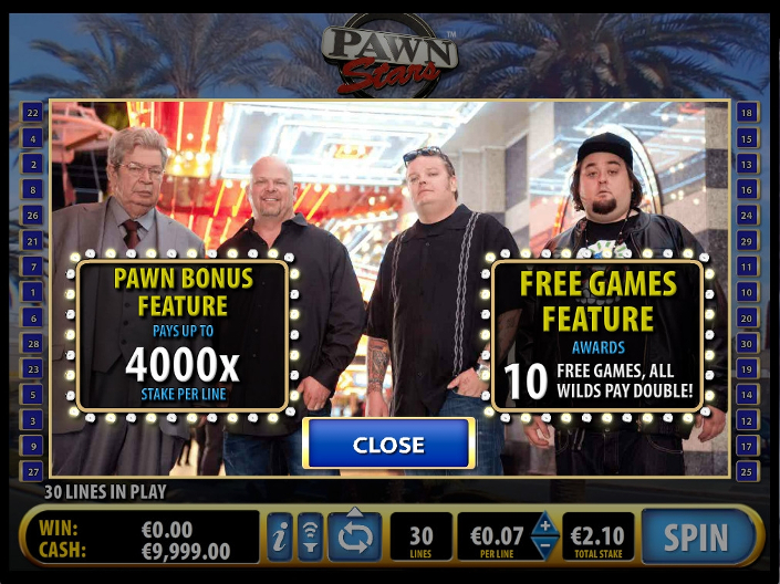 Игровой автомат Pawn Stars - немалые выигрыши для игроков казино Вулкан Платинум