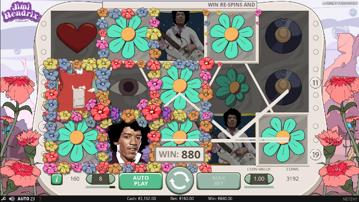 Игровой автомат Jimi Hendrix - играй на реальные деньги в казино онлайн Вулкан