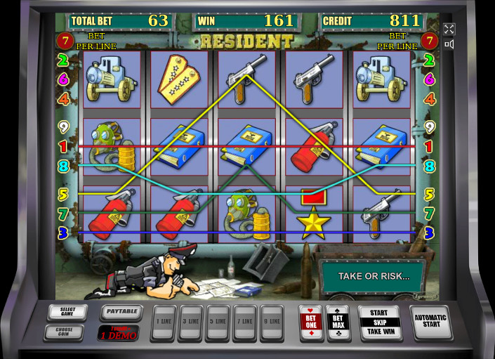 Игровой автомат Resident - играть в казино Адмирал Х, быстрая регистрация