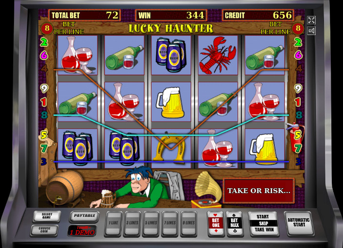 Игровой автомат Lucky Haunter - в казино Вулкан Россия играть онлайн