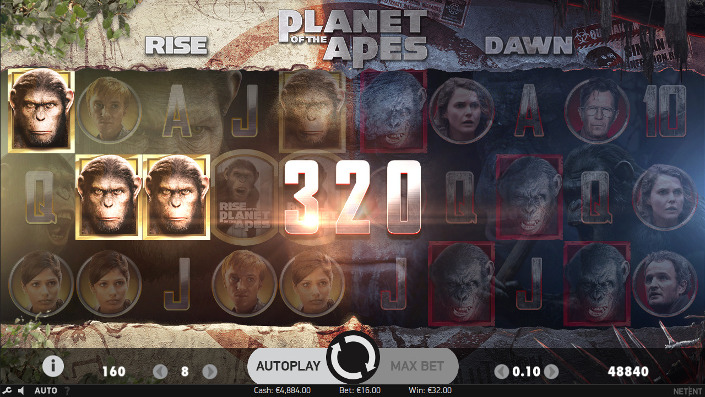 Игровой автомат Planet of the Apes - попробуй удачу в Эльдорадо казино